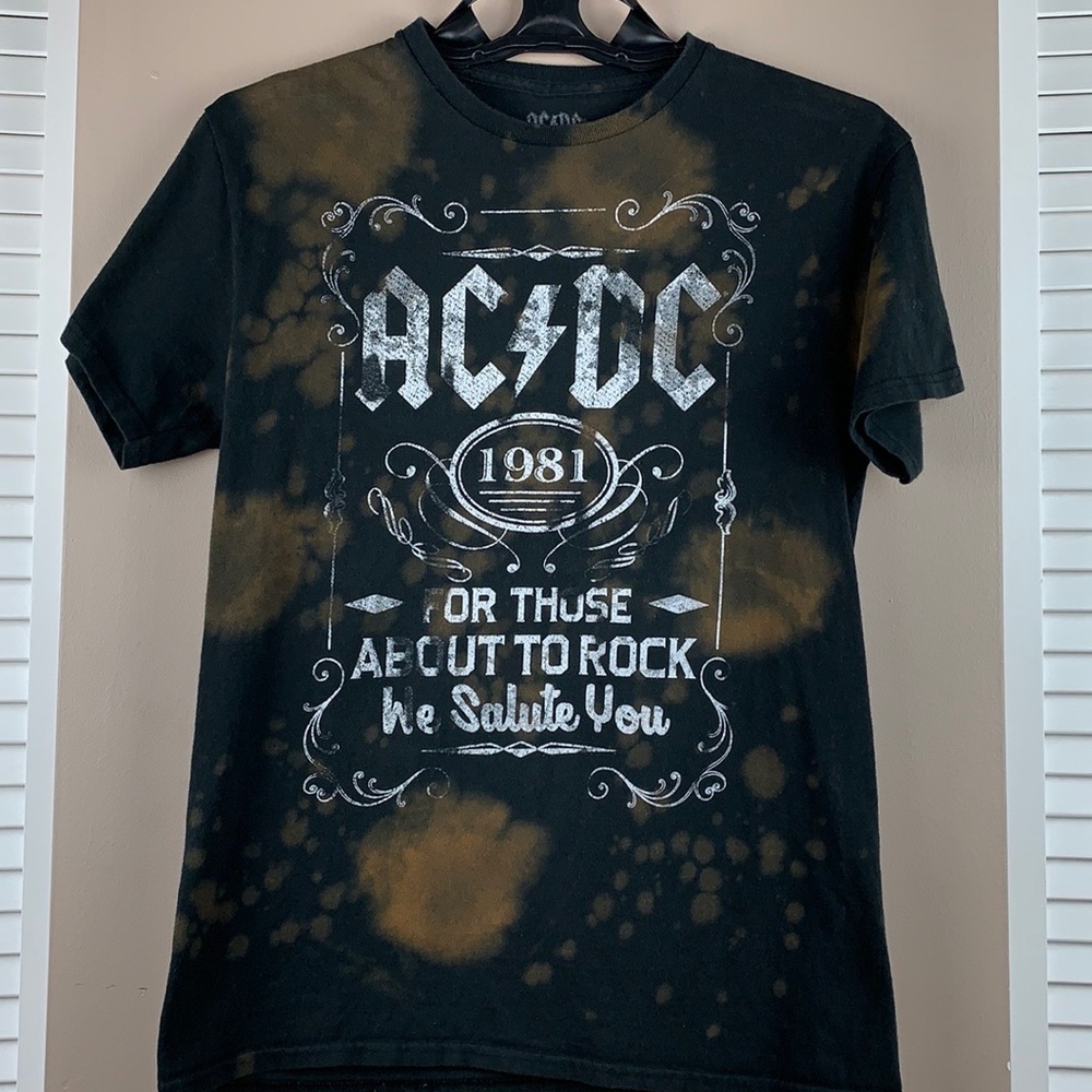 AC DC Band Tour Tee Shirt